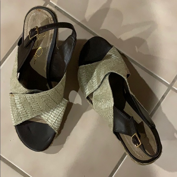 Jessica Simpson 5” wedges.  Size10 - Picture 2 of 3